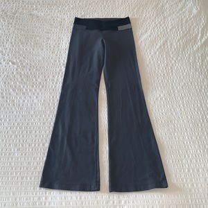 lululemon athletica Gray Flare Leggings